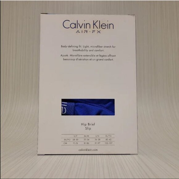 Calvin Klein Air FX Breathable Microfiber Stretch Hip Brief New in Box Small - Picture 3 of 3